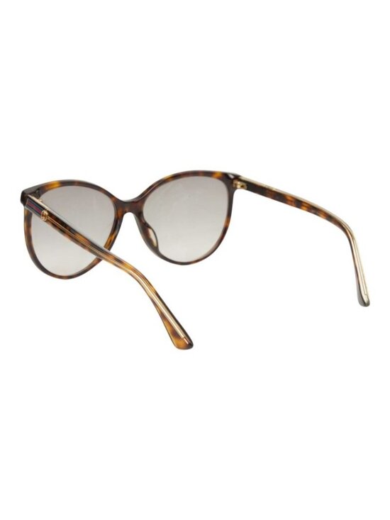 Gucci Asian Fit Sunglasses 002 Brown Acetate Eyewear main image 7